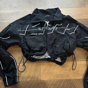 KITH SPORT Stylish Black Women's Jacket